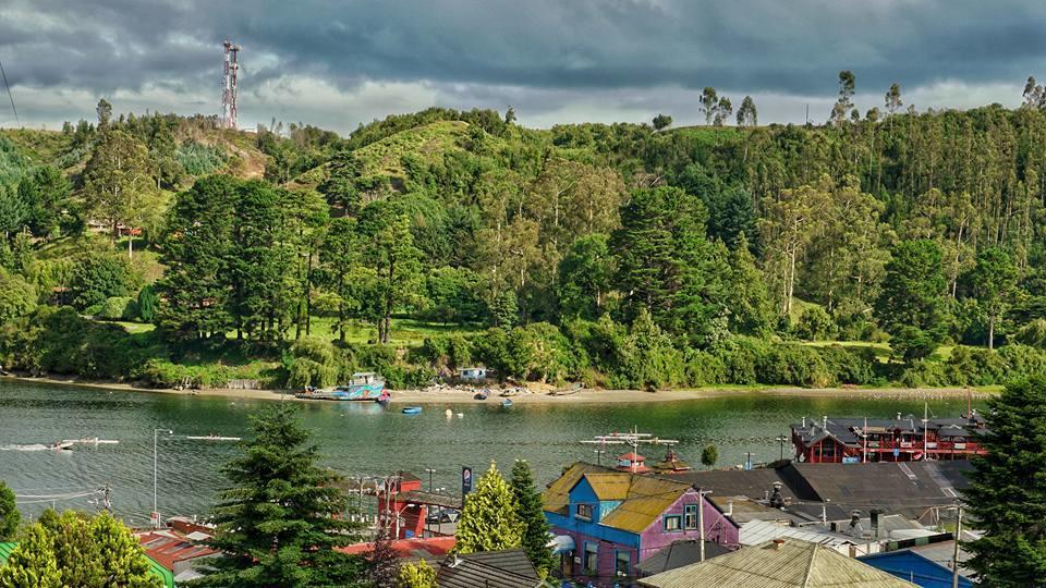 Pink House Angelmo Bed & Breakfast Puerto Montt Ngoại thất bức ảnh